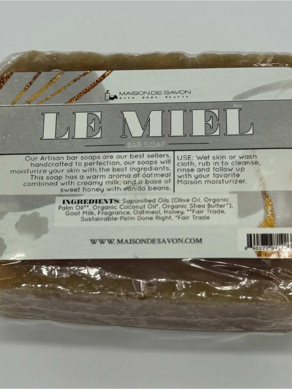 Maison De Savon Le Miel Skincare Body Set